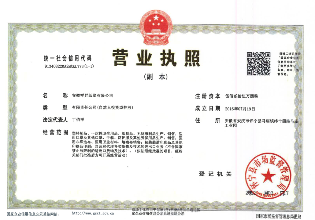 Business license